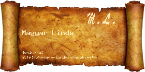 Magyar Linda névjegykártya